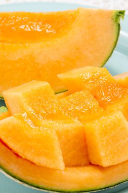 Taze ve tatlı kavun