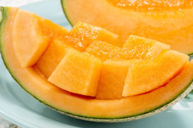 Taze ve tatlı kavun