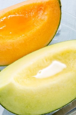 Taze ve tatlı kavun