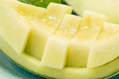 Taze ve tatlı kavun