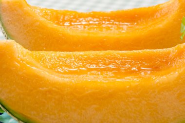 Taze ve tatlı kavun