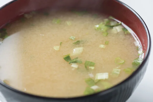 El desayuno japonés es sopa de miso — Foto de Stock