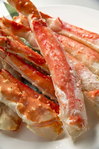 新鲜美味的螃蟹菜肴 — 图库照片