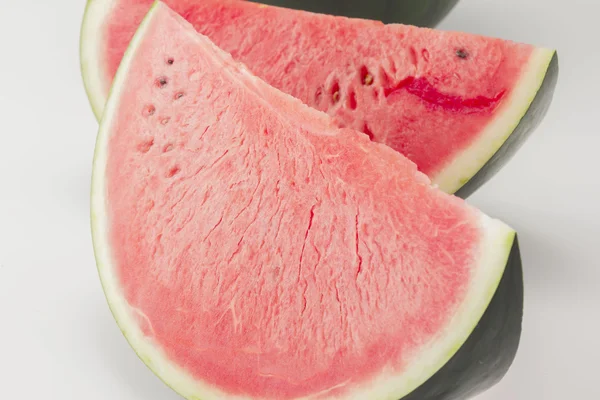 Süße und kalte köstliche Wassermelone — Stockfoto