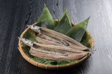 Sonbaharda lezzetli saury 'nin açılışı