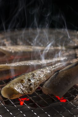 Taze ve lezzetli ızgara balık.