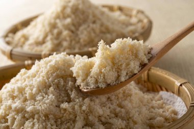 Soya fasulyesinden yapılan yapraklar için malzemeler