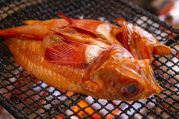 Pescado Clase Alta Deliciosos Mariscos Japoneses — Foto de Stock