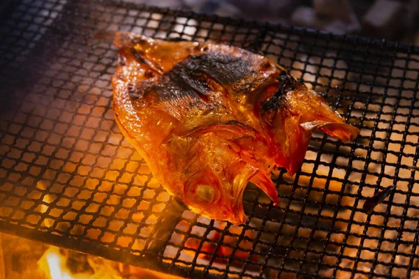 Peixes Alta Classe Deliciosos Frutos Mar Japoneses — Fotografia de Stock