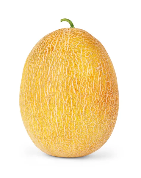 Meloun, meloun plátky izolovaných na bílém pozadí. — Stock fotografie