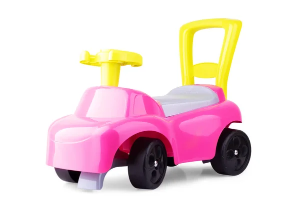 Crianças Brinquedo Carro Fundo Branco — Fotografia de Stock