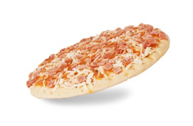 Tahta Kesme Tahtasında Donmuş Pizza