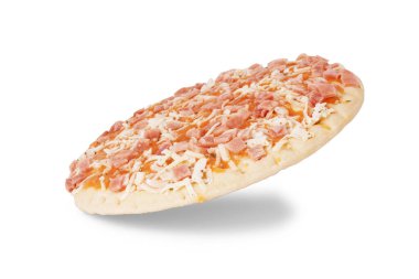 Tahta Kesme Tahtasında Donmuş Pizza