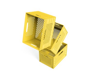 çok renkli kutular beyaz arkaplan üzerinde 3d görüntüleme