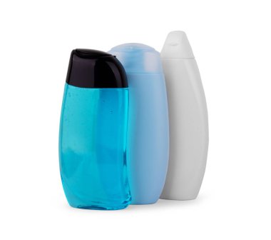 Şampuan plastik şişesi ya da duş jeli şablonu tasarımı. Krem ya da losyon banyosu.