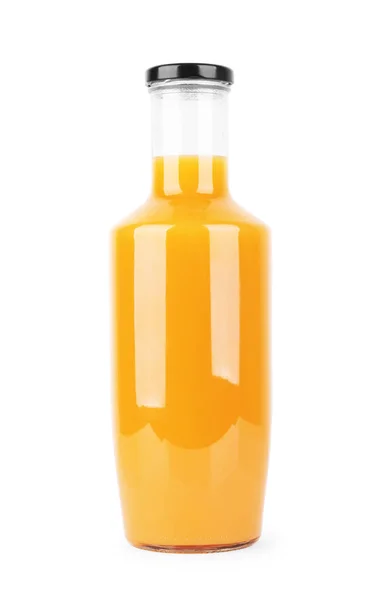 Oranžová Soda Izolované Bílém Pozadí — Stock fotografie