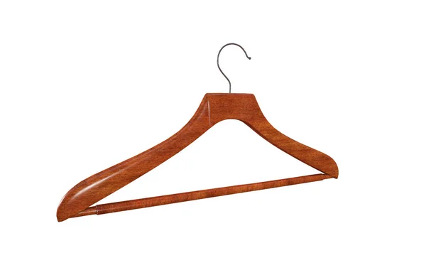 Cloth Hanger Illustration Isolated White Background — Stock Photo, Image