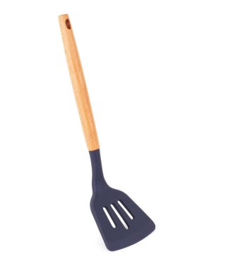 İzole edilmiş beyaz arkaplanda mutfak spatulası