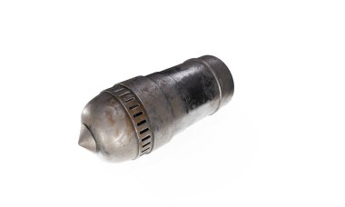 Pompa başlığı beyaz arkaplanda izole edildi. 3 Boyutlu Hazırlama.