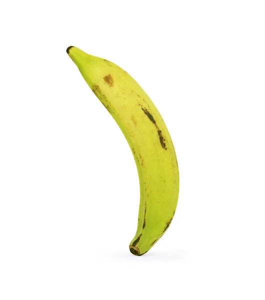 Banane Piantaggine Isolate Sfondo Bianco — Foto Stock