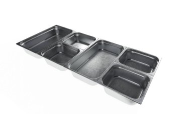 3 boyutlu kapaklı beyaz boş kavanoz