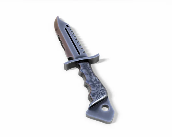 Görüntüleme Sahte Bıçak Avcı Bıçağı — Stok fotoğraf