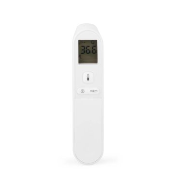 Beyaz izole dijital elektronik termometre