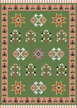 Geleneksel süsleme desen