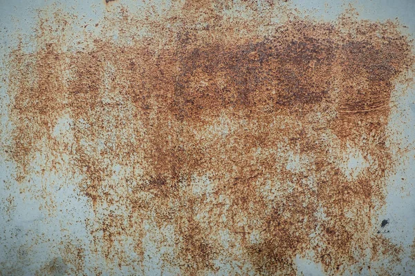 Fondo Metálico Corroído Pared Metálica Pintada Oxidada Fondo Metal Oxidado — Foto de Stock