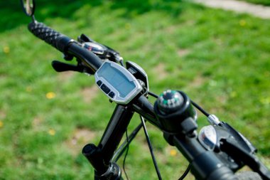 Gidon üzerinde Bike Bilgisayar.