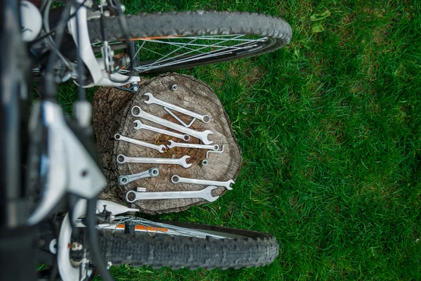 Przyrząd do naprawy rowerów — Zdjęcie stockowe