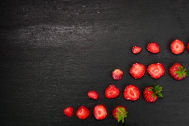 Summer fruit food frame
