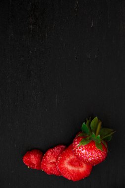 Summer fruit food frame