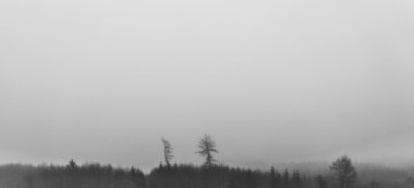 sis panoramik manzara üzerinde