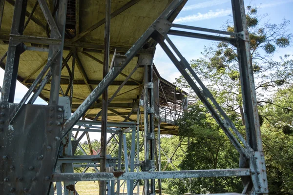 Construcción andamios estancia puente — Foto de Stock