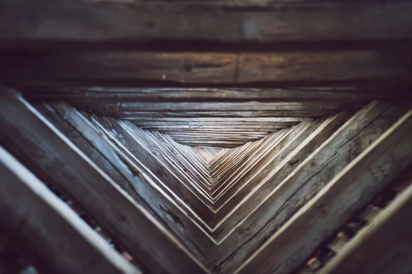 Simetría del triángulo de madera —  Fotos de Stock