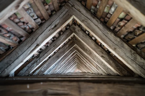 Casa de madera truss — Foto de Stock