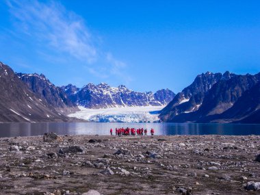 Arctic fiyort grubunda seyahat