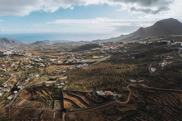 Panoráma felvétel a Kanári-szigetekről, Spanyolország Jogdíjmentes Stock Képek