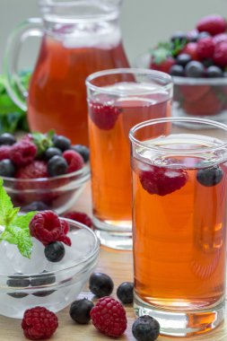 Ahududu, çilek ve yaban mersini kompostosu.