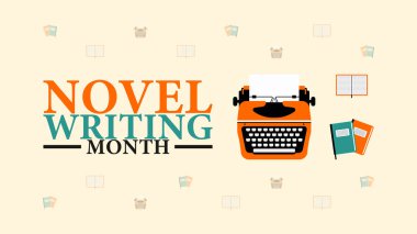 Roman yazma ayını kutlayın, hikayenizi bir kitaba çevirin.
