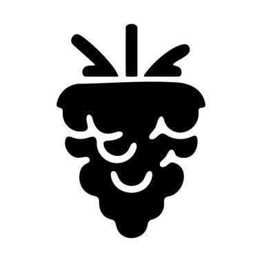 Bir grup patlıcan veya patlıcan sebzesinin siyah beyaz çizimi