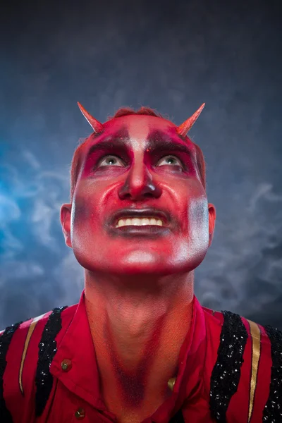 red demonic creature