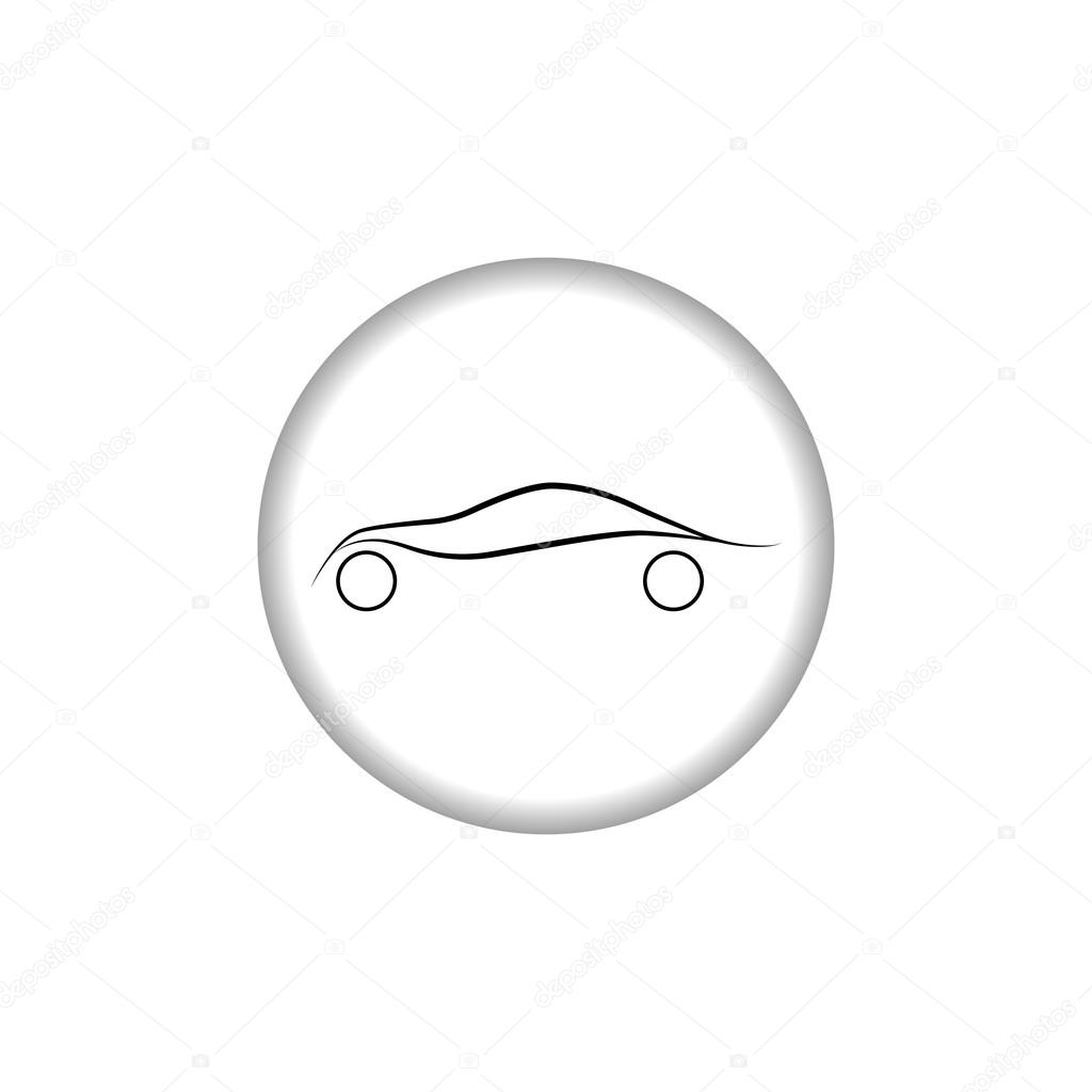 Car logo. Automobile sign. Transport icon. Vector car logo