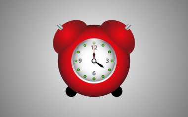 kırmızı alarm saati