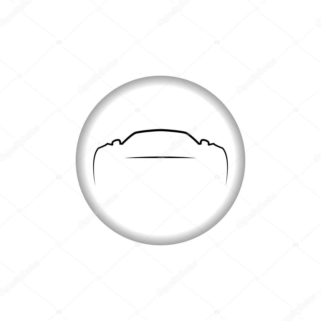 Car logo. Automobile sign. Transport icon. Vector car logo