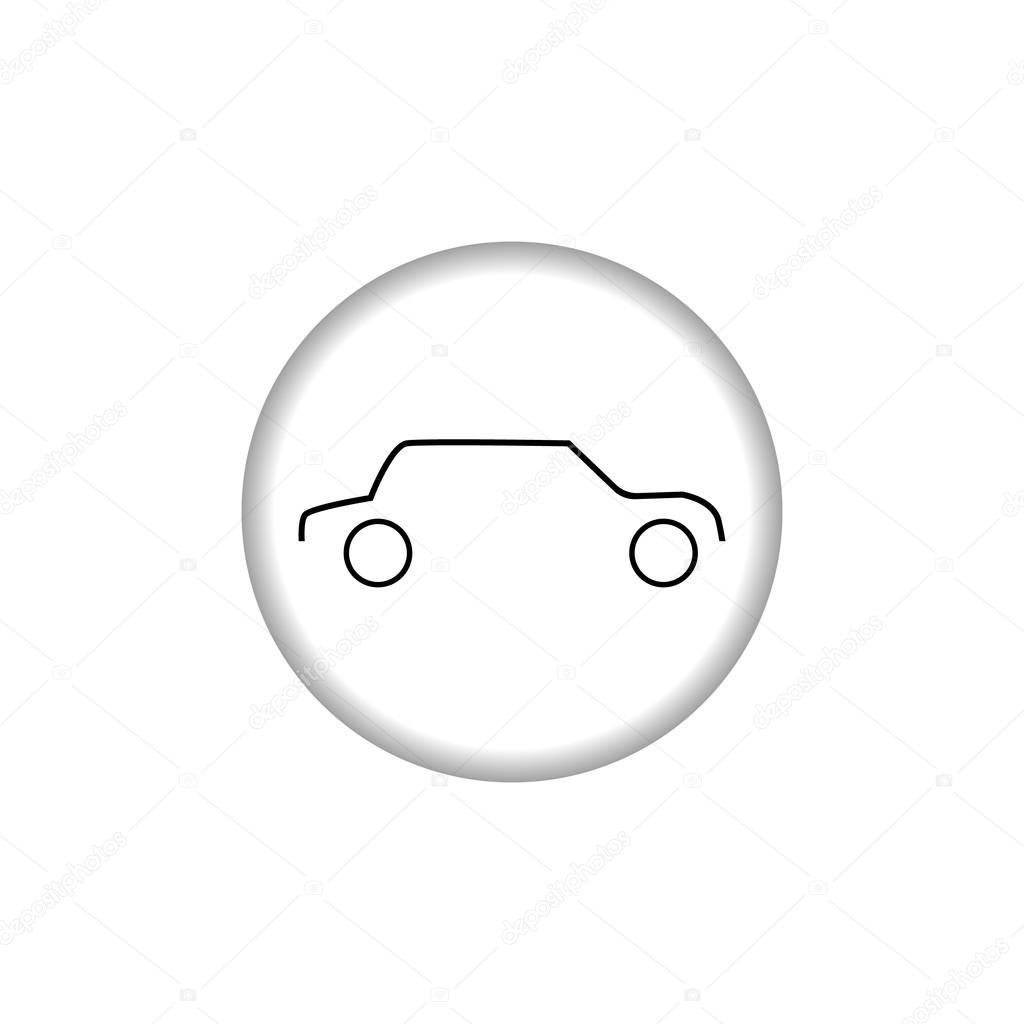 Car logo. Automobile sign. Transport icon. Vector car logo