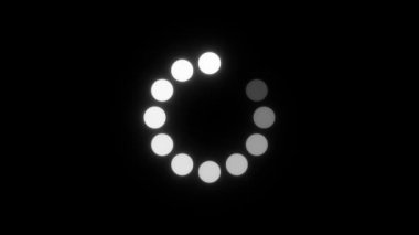 Kızdırma daire animasyon 2 klip yükleme. Devam eden yükleme çubuğu