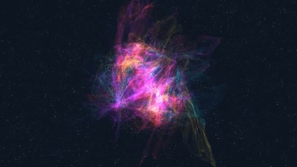 Galassia a spirale Via Lattea — Video Stock