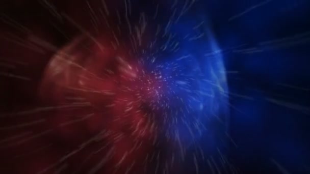 Voler à travers l'orbe Galaxy 